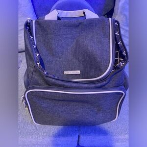 Banana fish diaper/pump bag. Gently used, excellent condition. Cooler inside